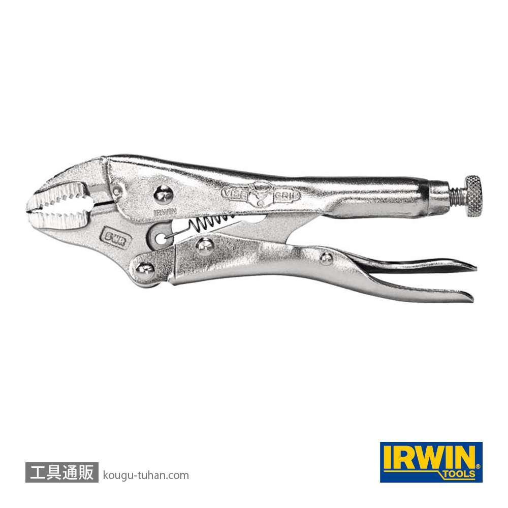 アーウィン T1002EL4 4WRワイヤカッター付ロッキングプライヤ100の画像