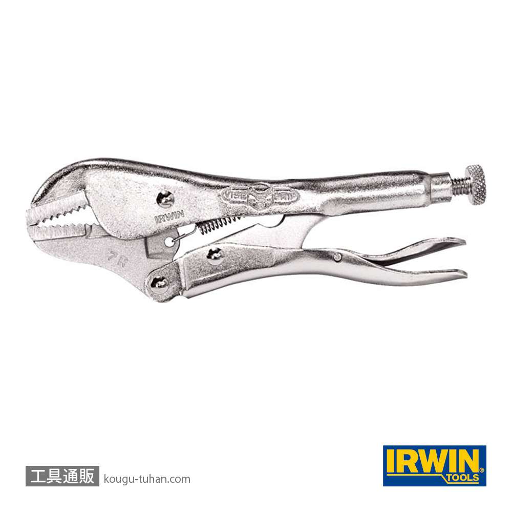 アーウィン T0102EL4 10R ロッキングプライヤストレートジョー250の画像