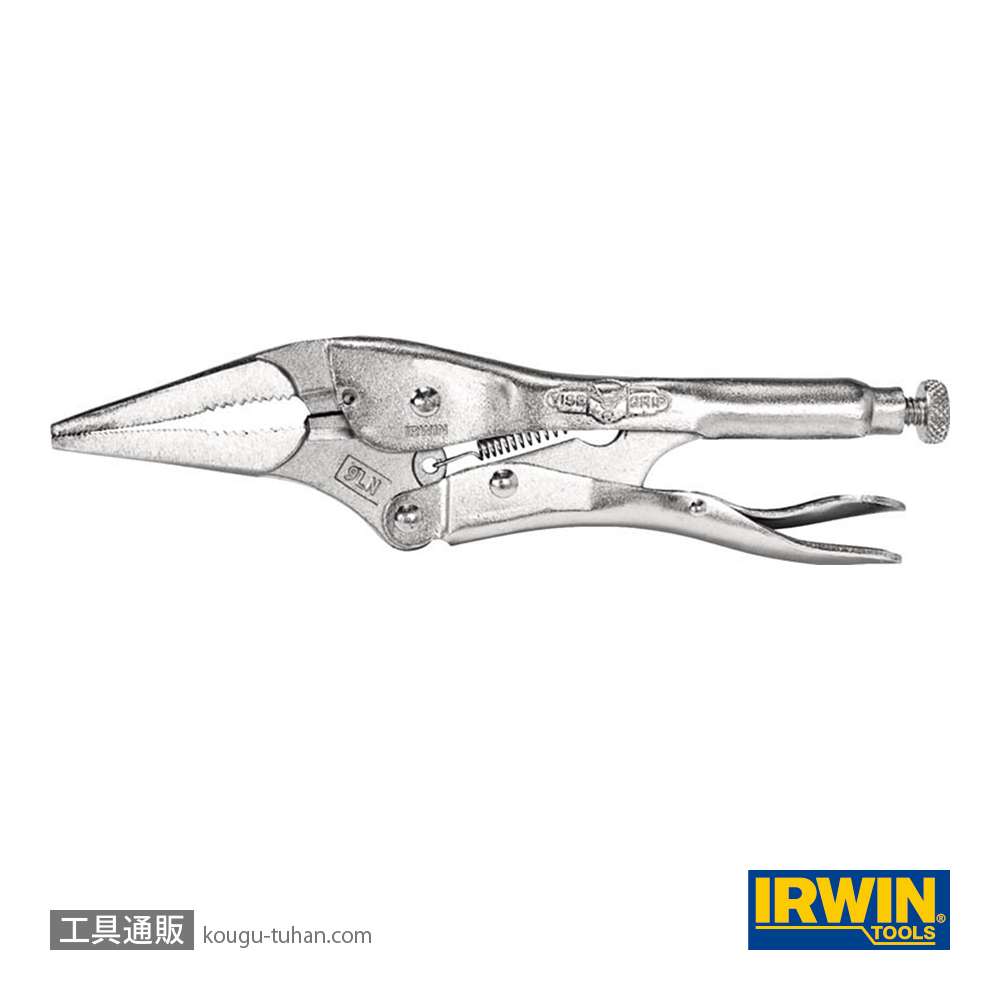アーウィン T1502EL4 9LN ロングノーズロッキングプライヤ225の画像