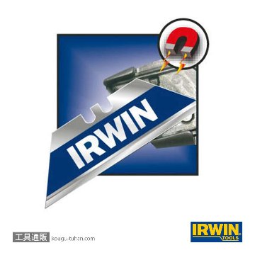 アーウィン 10504236 ナイフ プロタッチ リトラクタブルの画像
