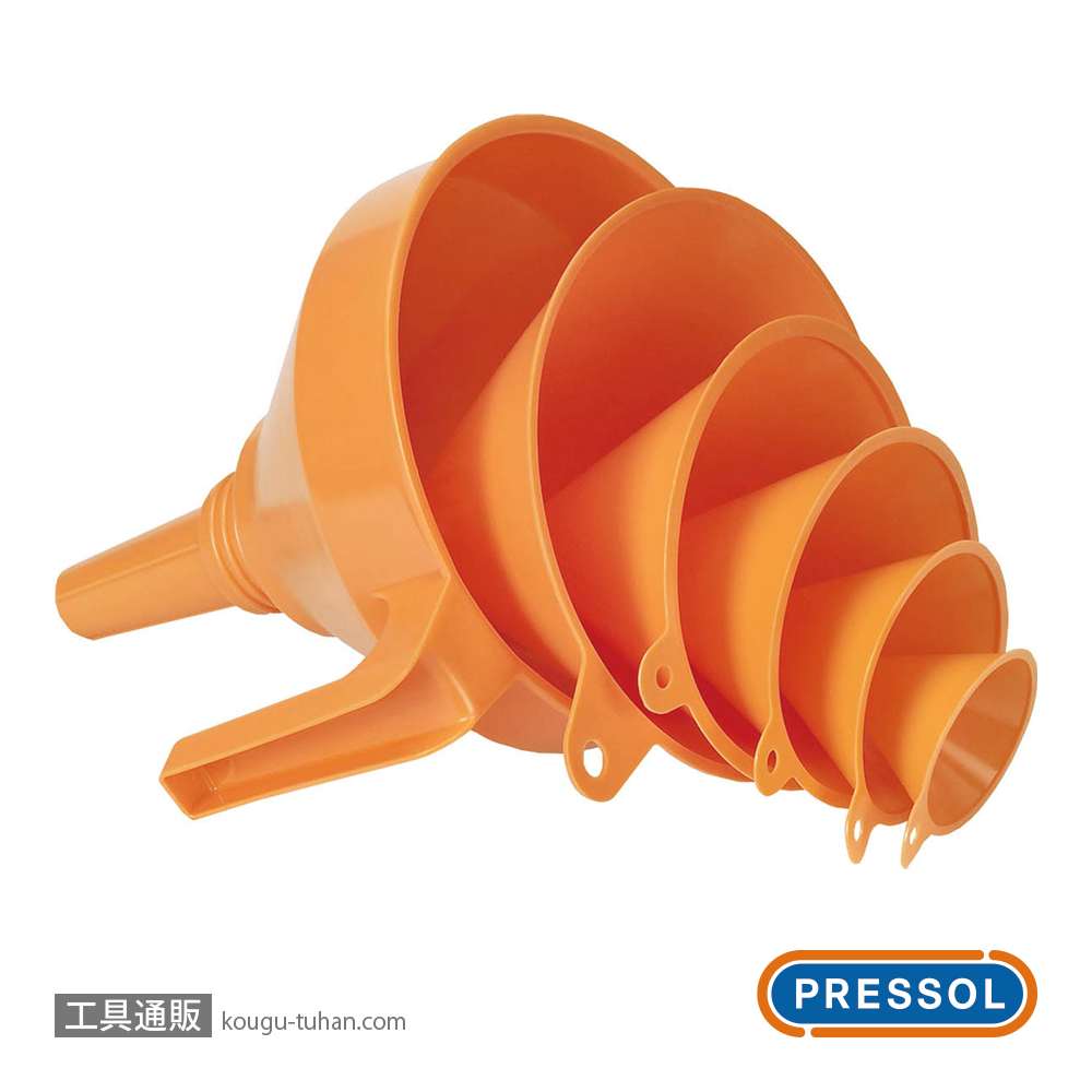 プレッソル 02372043 プラスチックジョウゴセット (#SG410T)の画像