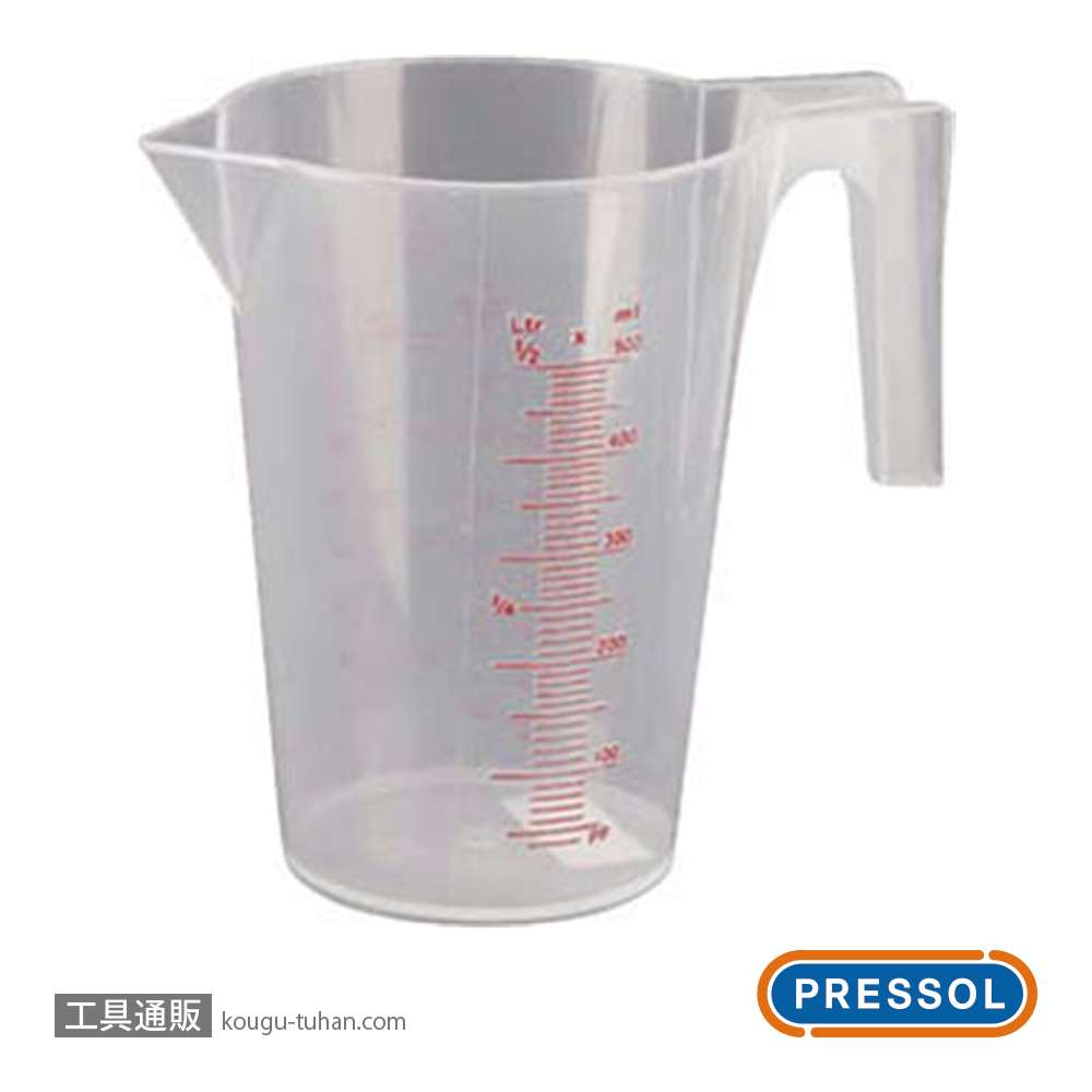 プレッソル 07061 リキッドメジャー 0.5Lの画像