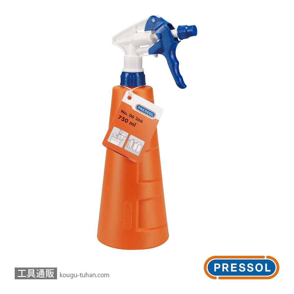 プレッソル 06266 スプレイヤー家庭用 750ml オレンジの画像