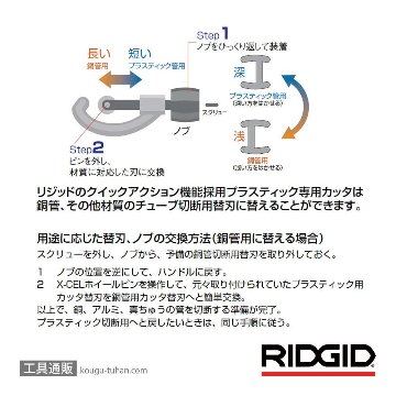 RIDGID 31652 154 チューブカッターの画像