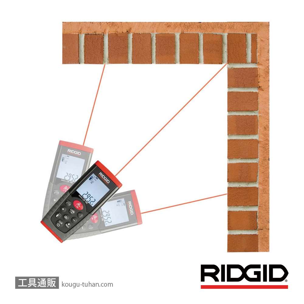 RIDGID 36158 MICRO LM-100 レーザー距離計の画像