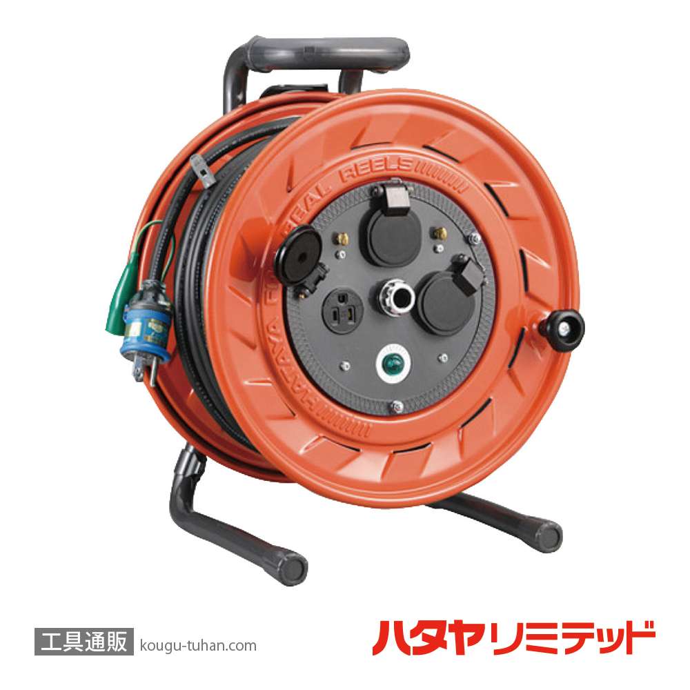 ハタヤ AP-301K コードリール 100V接地付(ソフトンVCT・30Mの画像