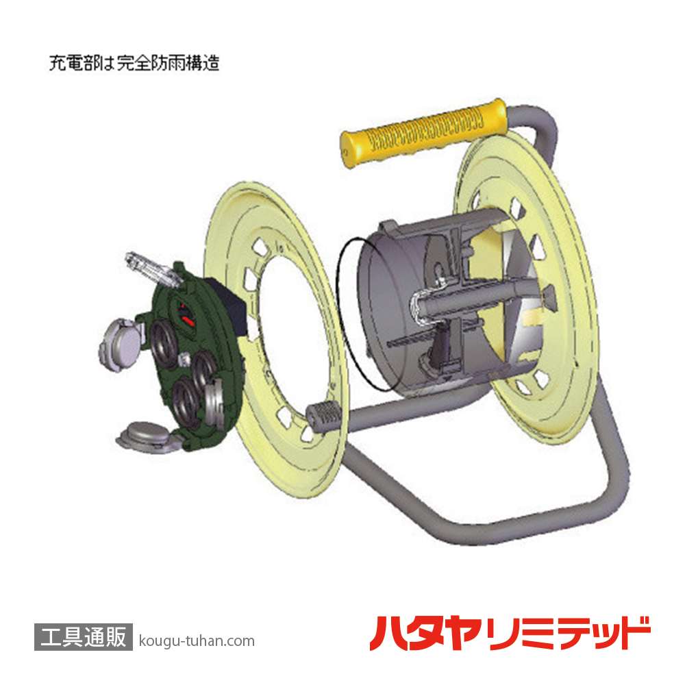 ハタヤ BX-301K サンタイガーレインボーリール (VCT・30M)の画像