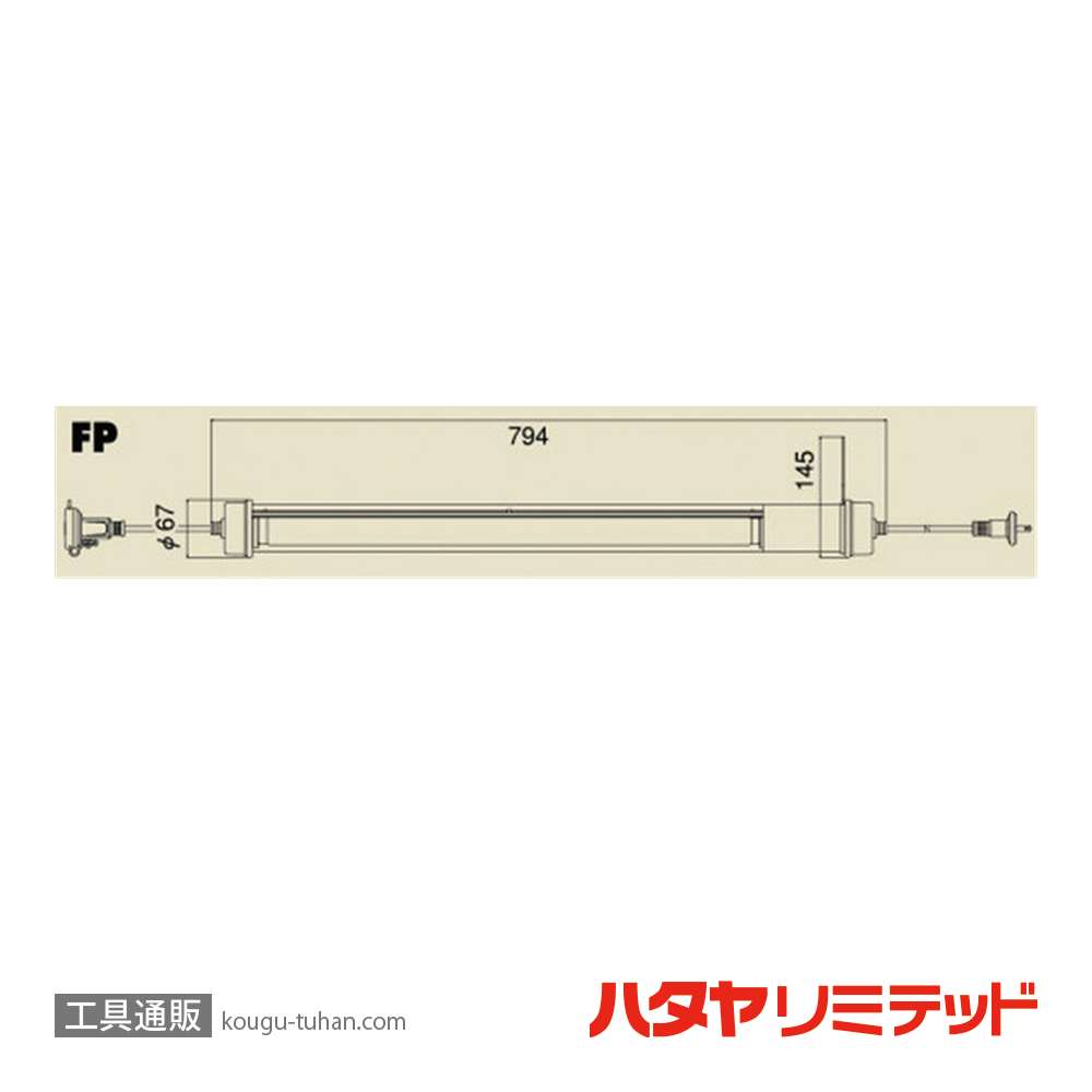 ハタヤ FP-10 レンカライト 20W (10M)の画像
