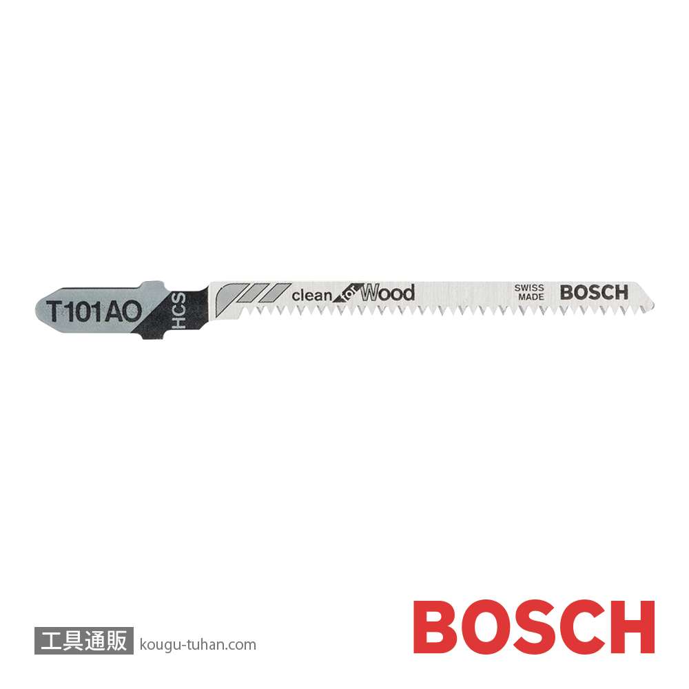 BOSCH T-101AO/3 ジグソーブレード (3本)の画像