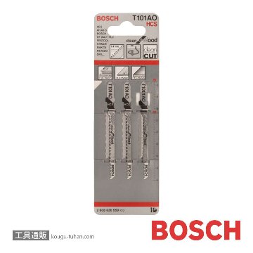 BOSCH T-101AO/3 ジグソーブレード (3本)の画像