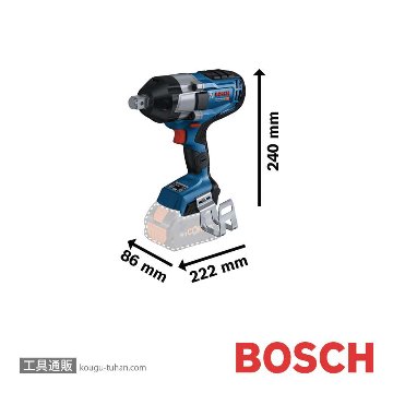 BOSCH GDS18V-1050HC コードレスインパクトレンチの画像