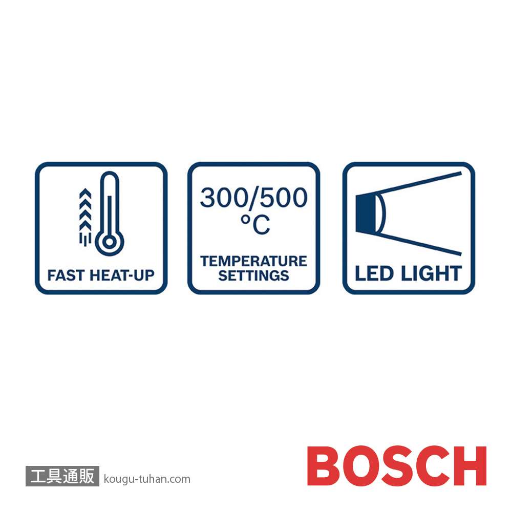 BOSCH GHG18V-50H コードレスホットエアガン(本体のみ)の画像