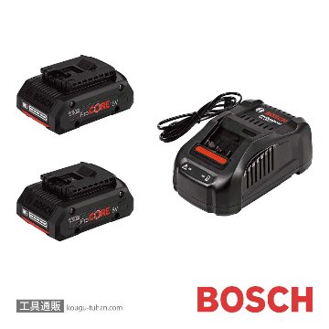 BOSCH PROCORE18V4S2 バッテリー充電器セットの画像