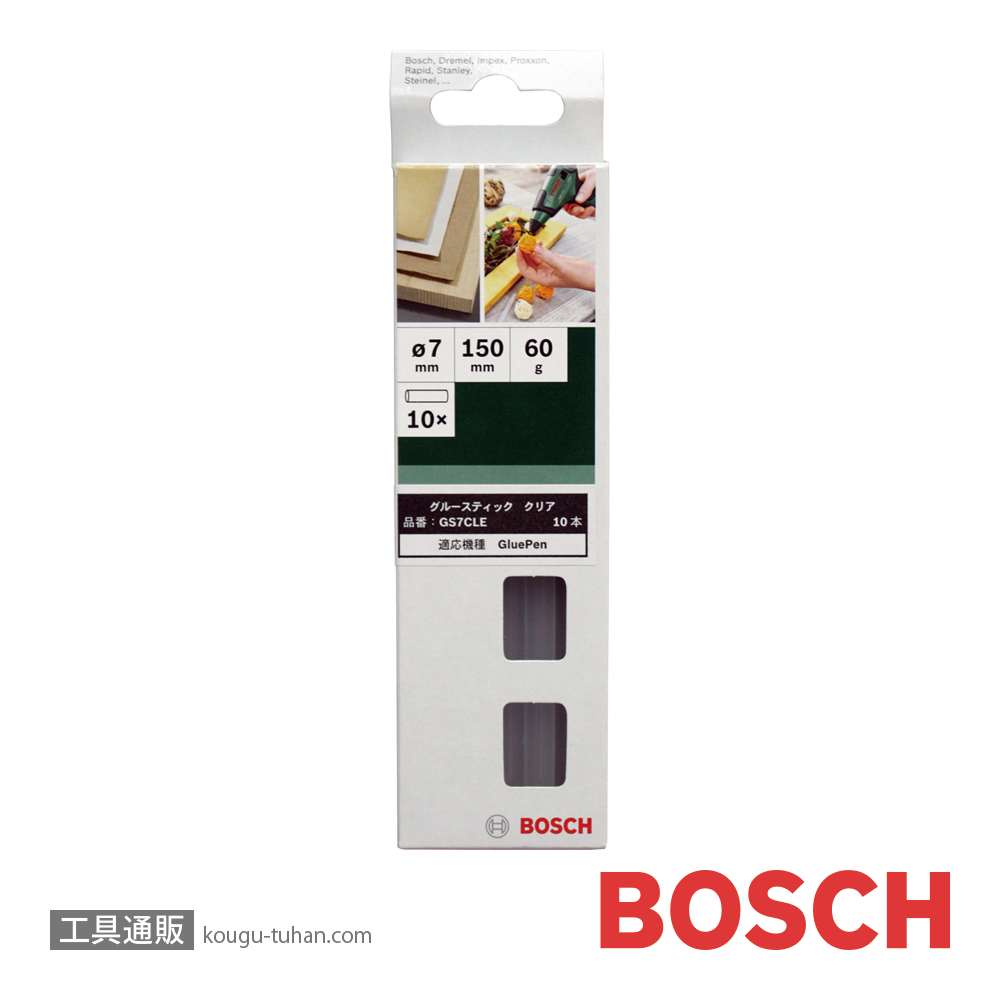 BOSCH GS7CLE グル-スティック クリア10PCの画像