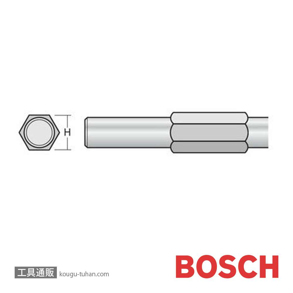 BOSCH HEXCH-280/N 六角17H コールドチゼル 22X280の画像