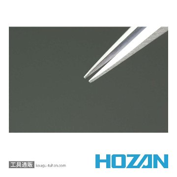 HOZAN P-887 先曲がりピンセットの画像