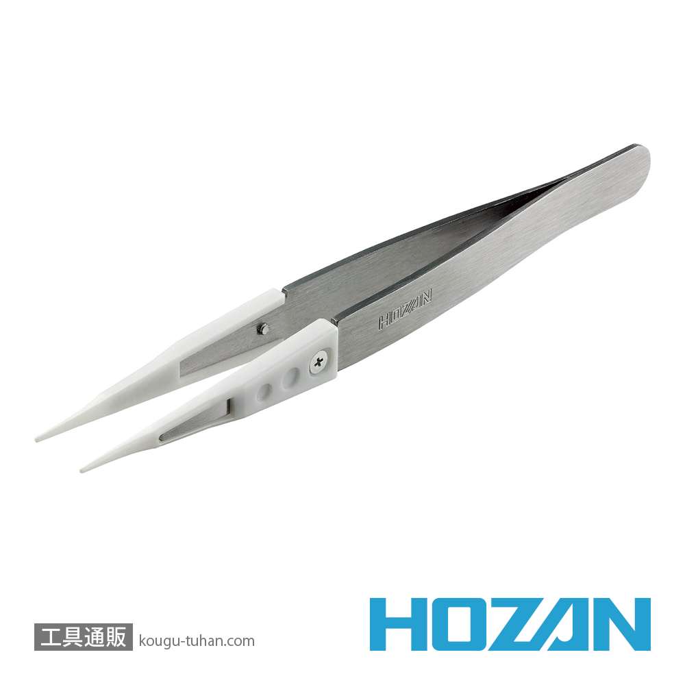 HOZAN P-646-C セラミックピンセットの画像