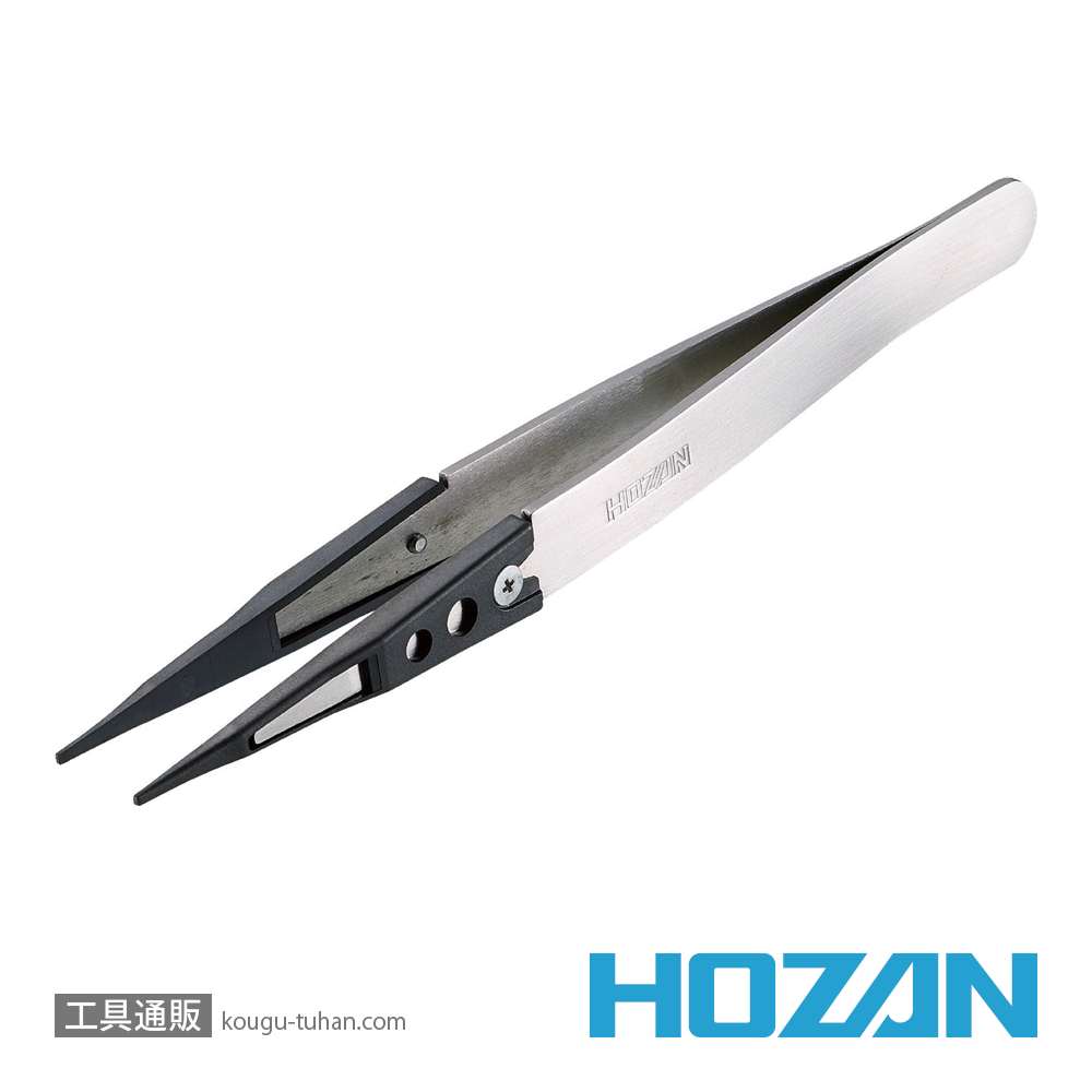 HOZAN P-640-S ESDチップピンセットの画像