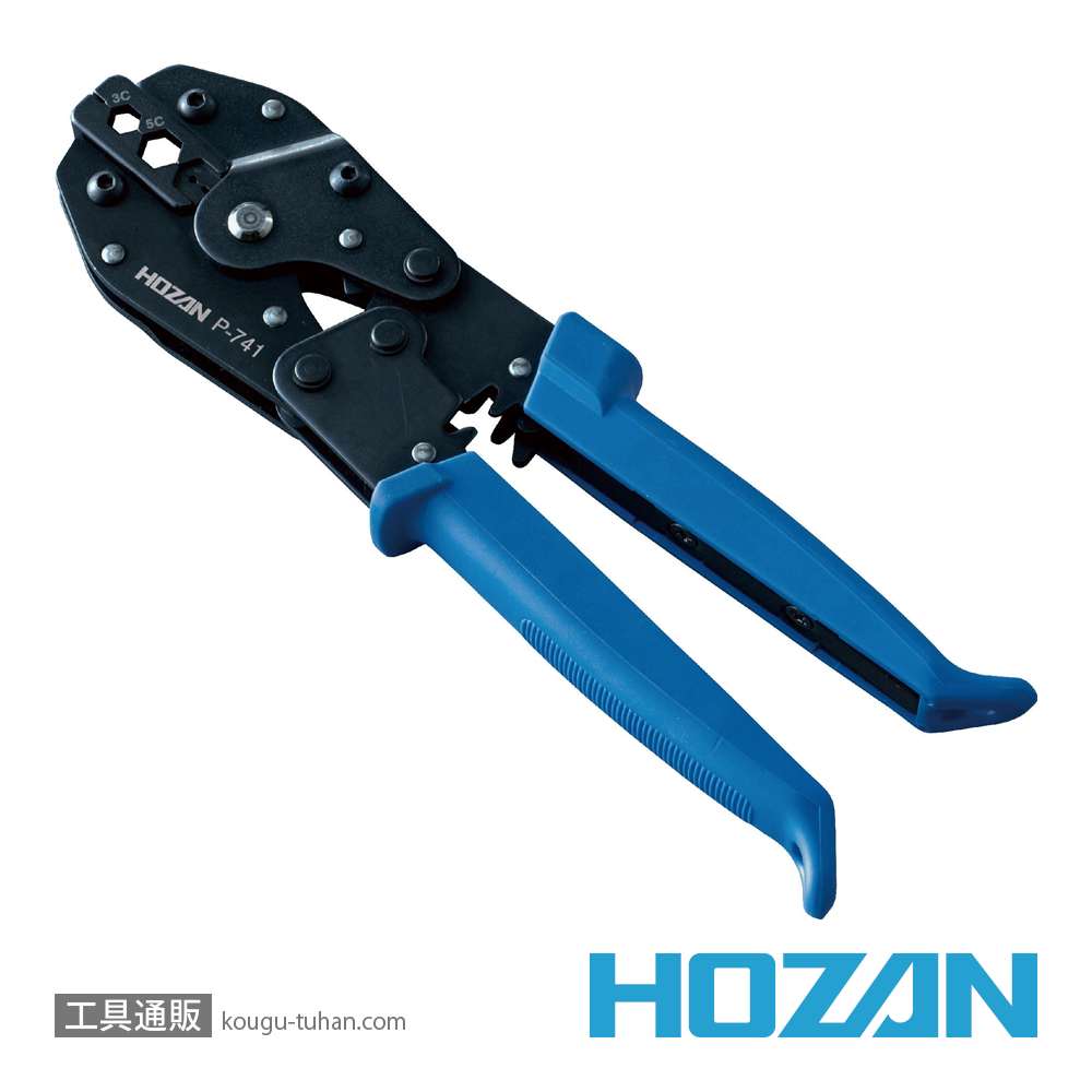 HOZAN P-741 圧着工具の画像