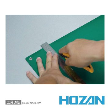 HOZAN F-310-S ESD卓上マット 180×135MMの画像