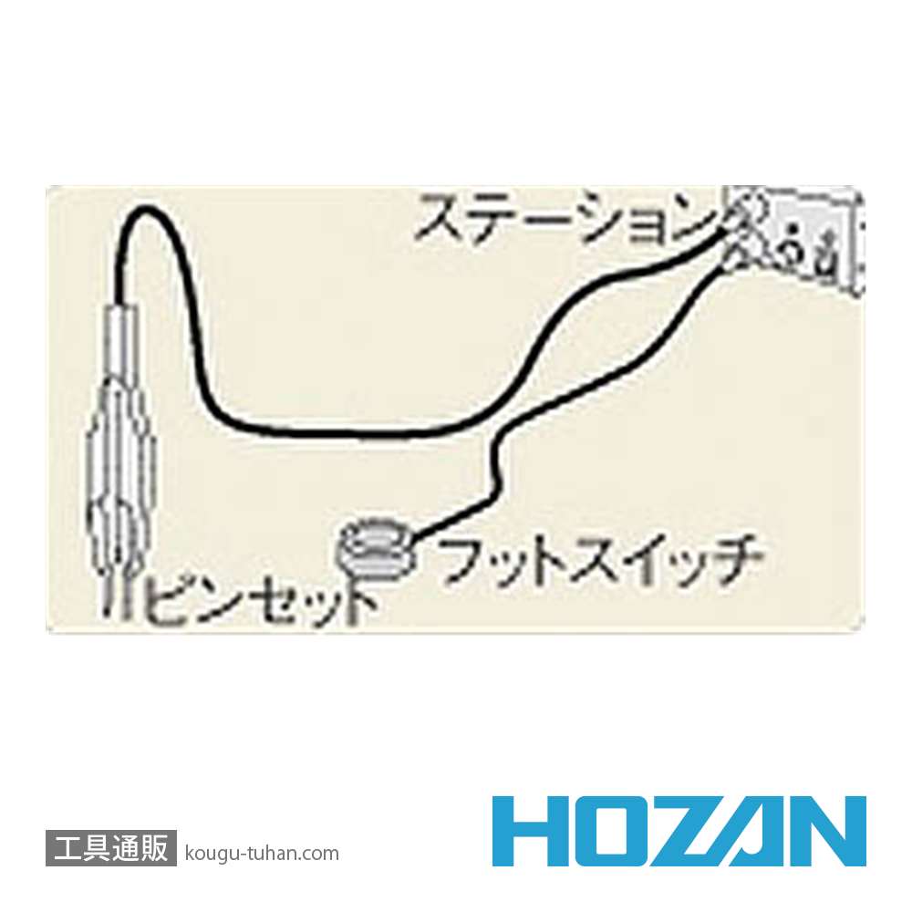 HOZAN HS-419 フットスイッチ (HS-401用)の画像