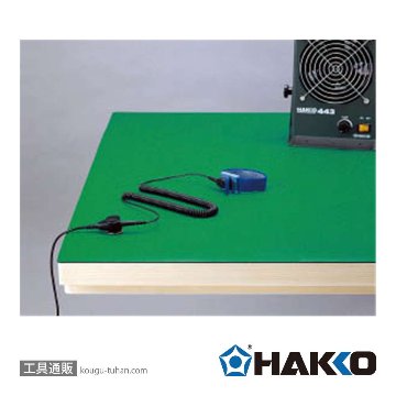 白光 499-5 制電マット テーブル用(ライトグリーン) 1X10Mの画像