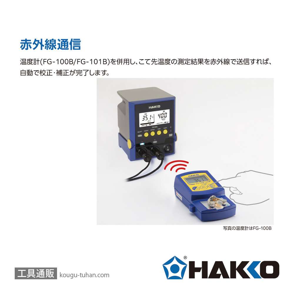 白光 FX972-81 はんだこてステーションセットの画像