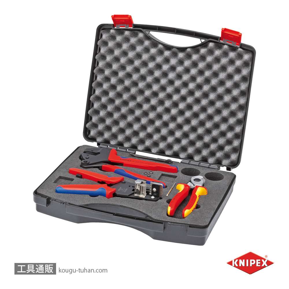 KNIPEX 9791-01 太陽光発電用工具セットの画像