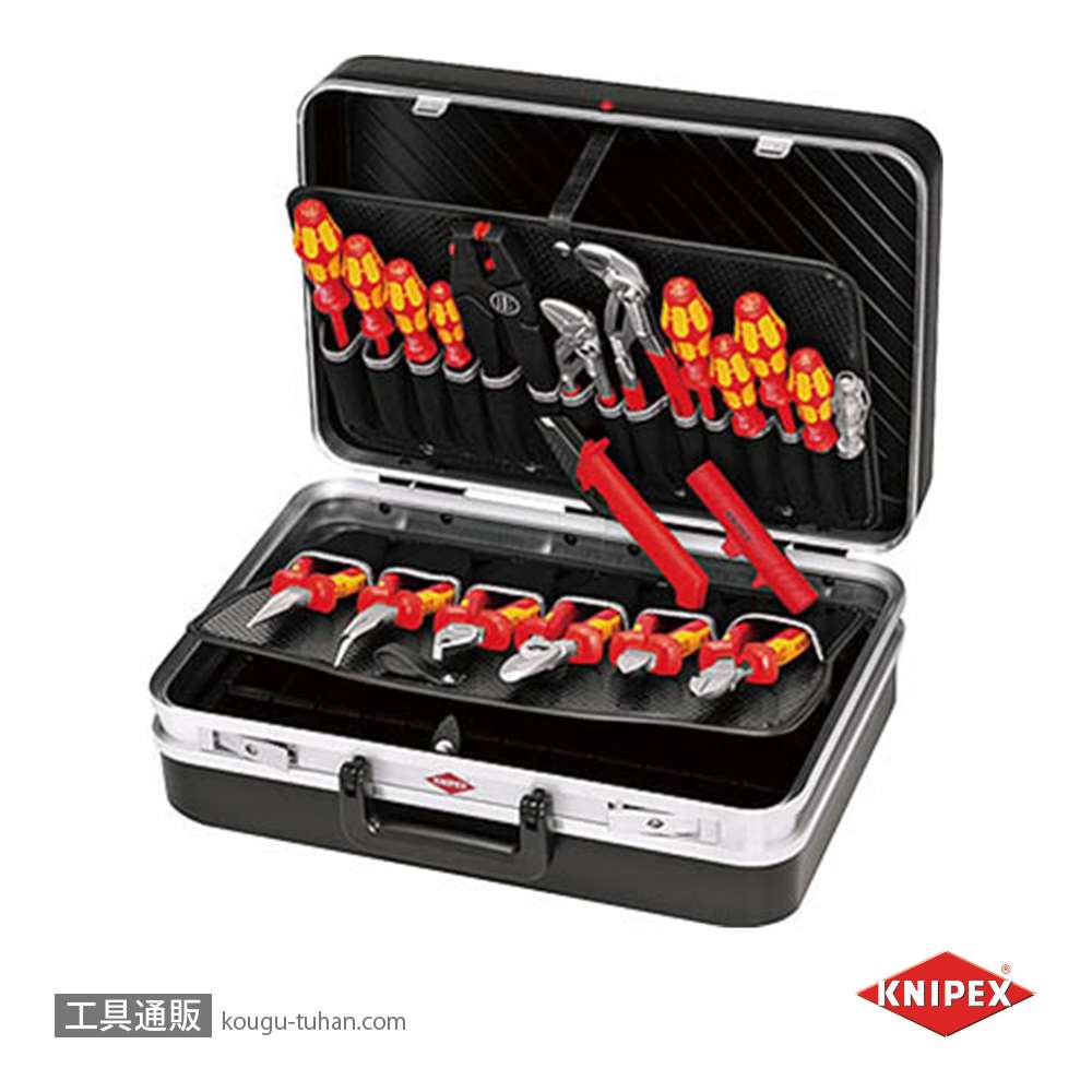 KNIPEX 002120 ツールケースセットの画像