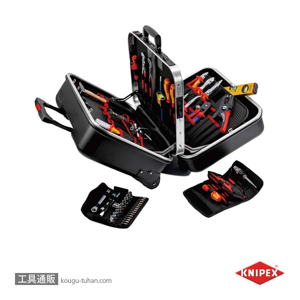 KNIPEX 002141 ツールケース ビッグツイン(電気作業用)の画像