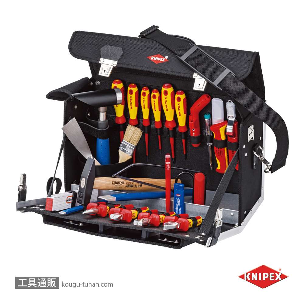 KNIPEX 002102EL 電工技師用ツールセットの画像