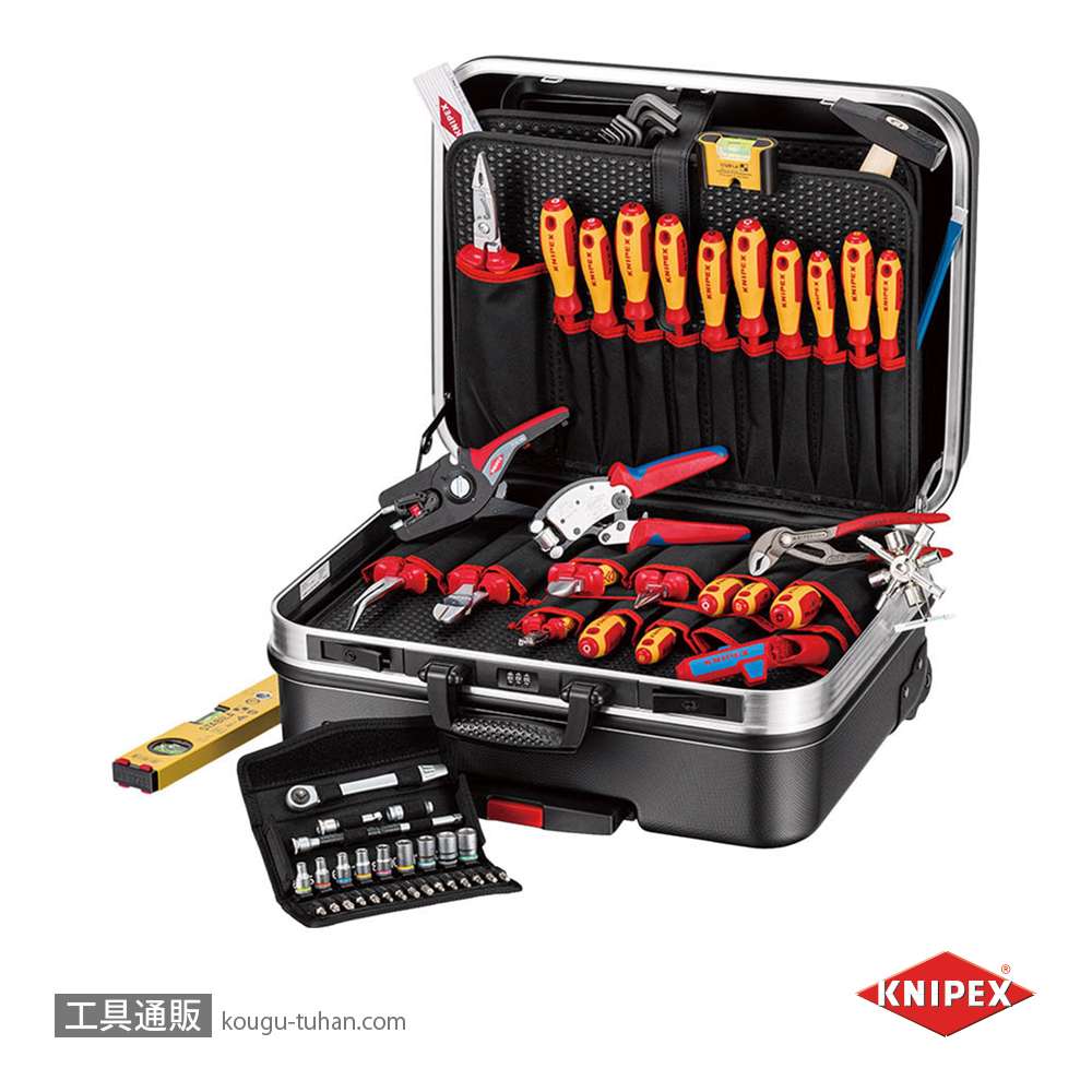 KNIPEX 002106 ツールケース/ビッグベーシックムーブ電気技師用の画像
