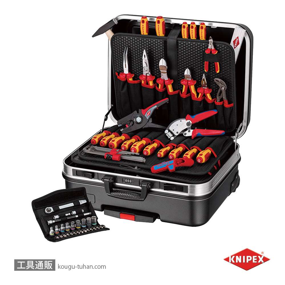 KNIPEX 002106 ツールケース/ビッグベーシックムーブ電気技師用の画像
