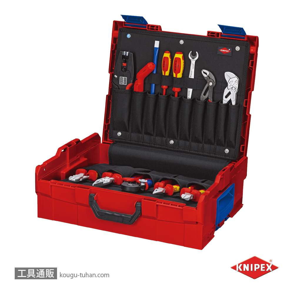KNIPEX 002119LBE 電気技師用ツールセット L-Boxx入の画像