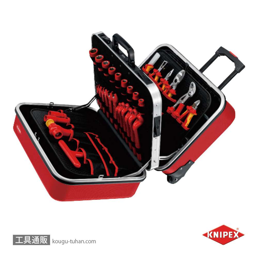 KNIPEX 989915 BIG Twin Move RED ツール付の画像