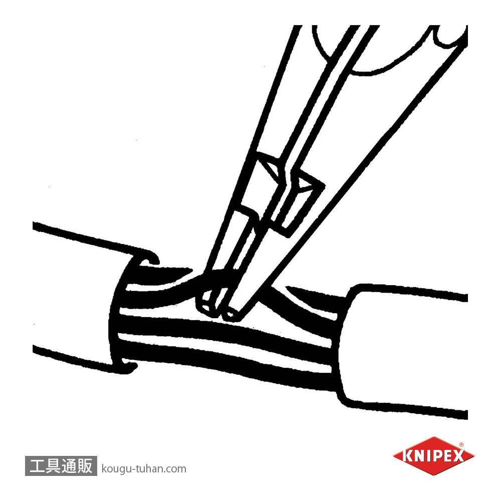 KNIPEX 2701-160 イグニッションプライヤーの画像