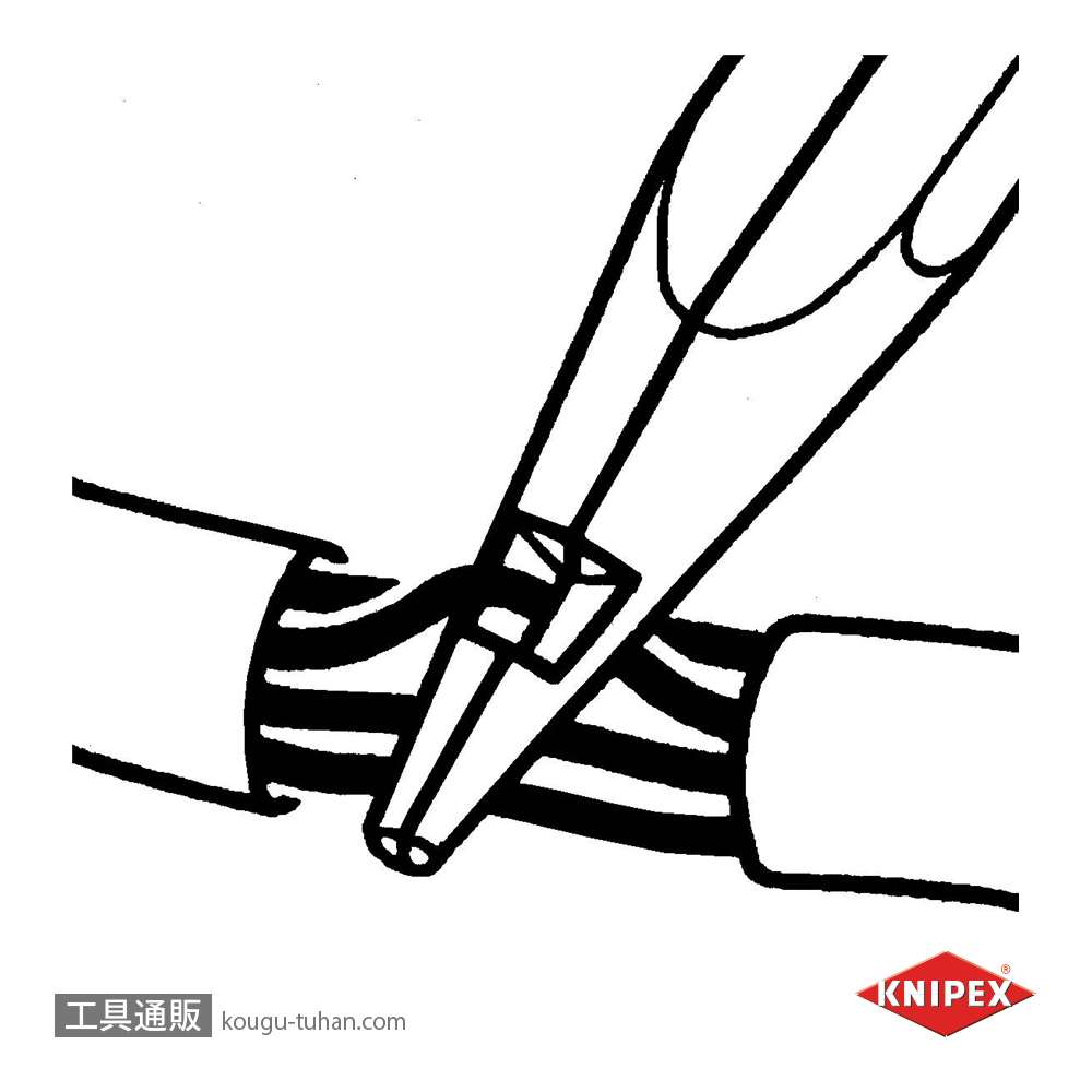 KNIPEX 2701-160 イグニッションプライヤーの画像