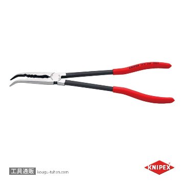 KNIPEX 2881-280SB ロングリーチベントニードルノーズプライヤーの画像