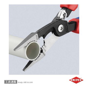 KNIPEX 1392-200 エレクトロプライヤーコンフォート(スプリング付)の画像