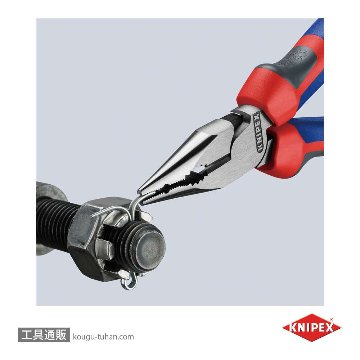 KNIPEX 0822-145 ニードルノーズペンチ(SB)の画像