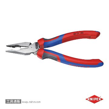 KNIPEX 0822-185 ニードルノーズペンチの画像