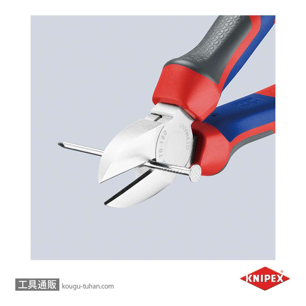 KNIPEX 7005-180SB 斜ニッパー (SB)の画像