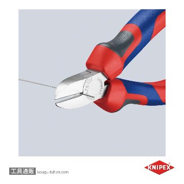 KNIPEX 7605-125 エレクトロニクスニッパーの画像