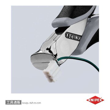 KNIPEX 6402-115ESD ESD エレクトロニクスエンドカットニッパーESDの画像