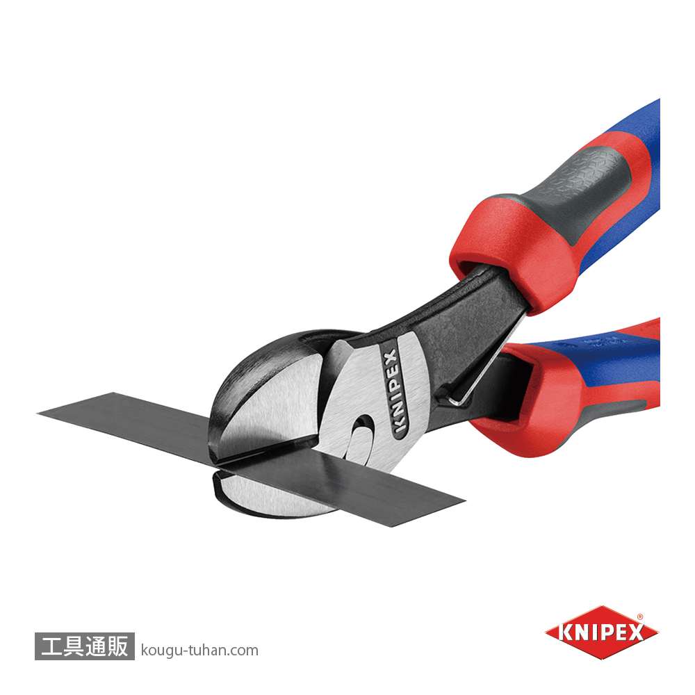 KNIPEX 7372-180F ツインフォースニッパー バネ付の画像