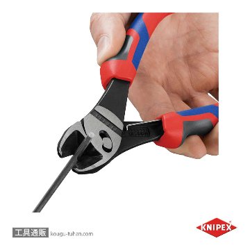 KNIPEX 7372-180F ツインフォースニッパー バネ付の画像