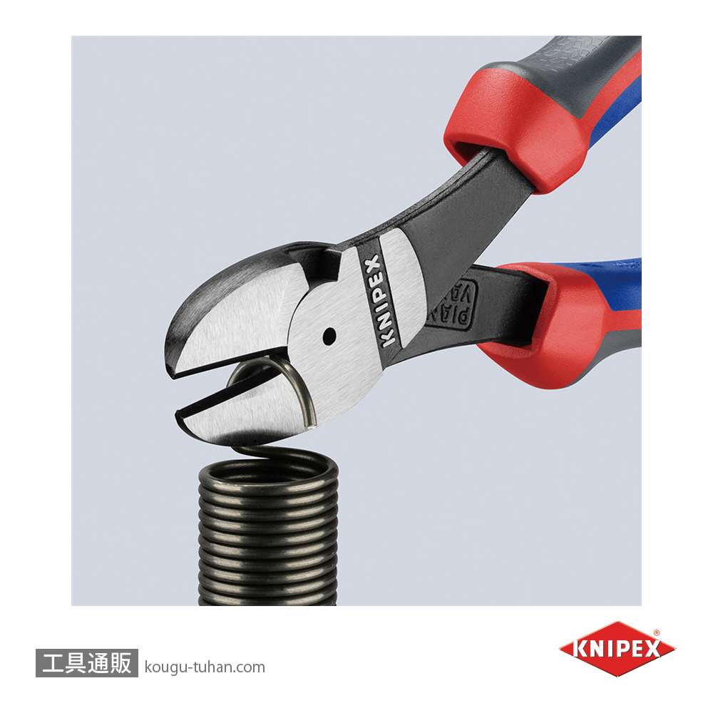 KNIPEX 7402-180 強力型斜ニッパー(硬線用)の画像