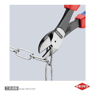 KNIPEX 7402-250 強力型斜ニッパー(硬線用)の画像