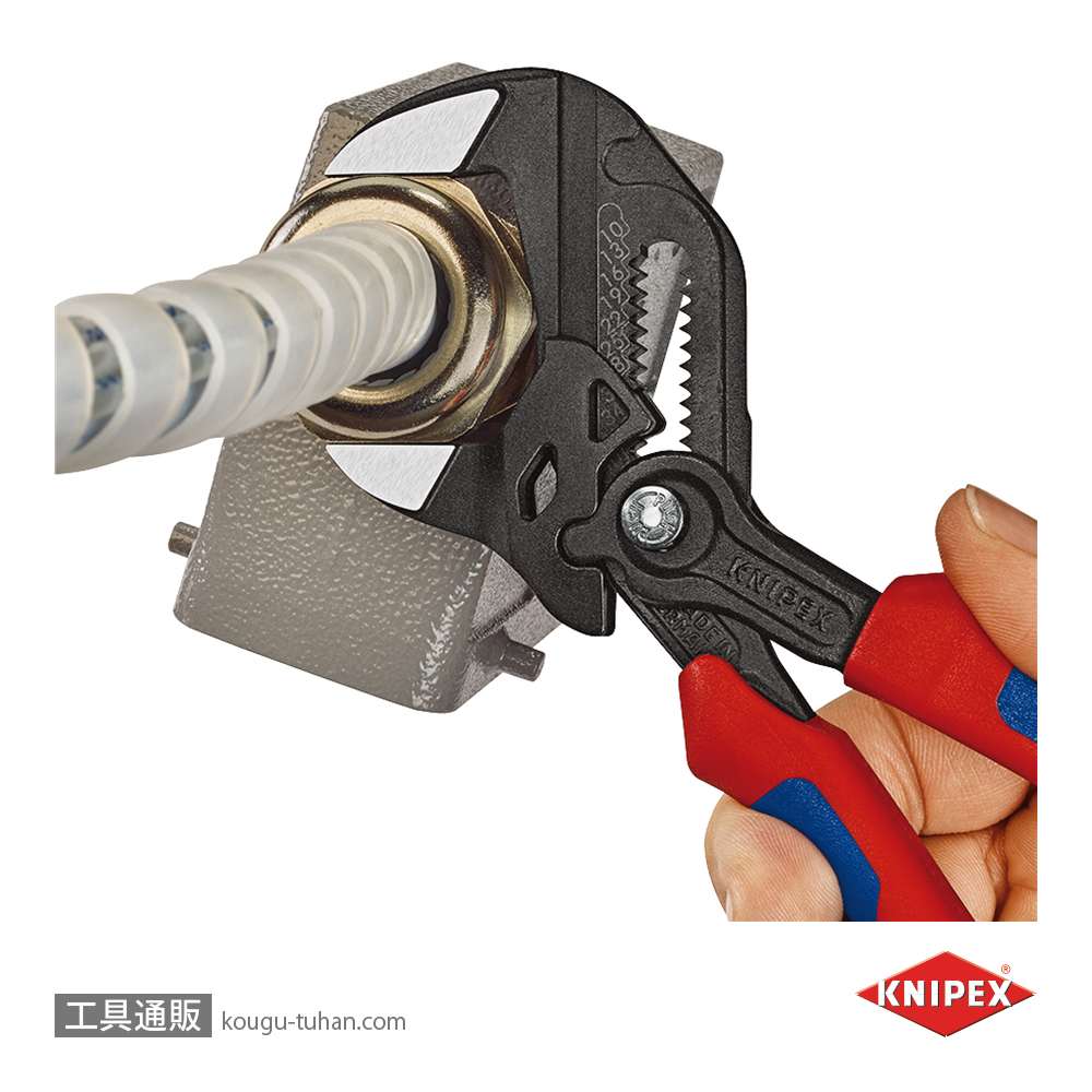 KNIPEX 8602-180 プライヤーレンチの画像