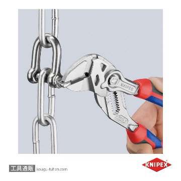 KNIPEX 8605-180 プライヤーレンチの画像